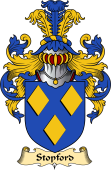 English Coat of Arms (v.23) for the family Stopford or Stockport