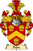 English Coat of Arms (v.23) for the family Dade