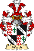 v.23 Coat of Family Arms from Germany for Weech