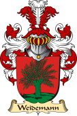v.23 Coat of Family Arms from Germany for Weidemann