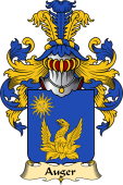 French Family Coat of Arms (v.23) for Auger