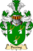 English Coat of Arms (v.23) for the family Deering