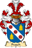 v.23 Coat of Family Arms from Germany for Frosch