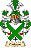 Scottish Family Coat of Arms (v.23) for Clarksone
