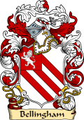 English or Welsh Family Coat of Arms (v.23) for Bellingham