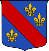 Italian Family Shield for Sinibaldi