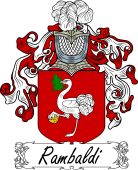 Araldica Italiana Coat of arms used by the Italian family Rambaldi