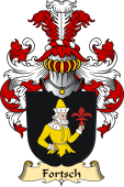 v.23 Coat of Family Arms from Germany for Fortsch