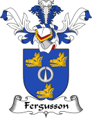 Coat of Arms from Scotland for Fergusson