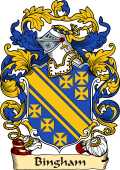 English or Welsh Family Coat of Arms (v.23) for Bingham (Dorsetshire)