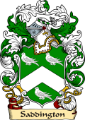 English or Welsh Family Coat of Arms (v.23) for Saddington (Leicestershire)