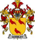 Irish Family Coat of Arms (v.25b) Gormley or O'Gormley