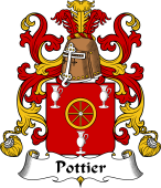 Coat of Arms from France for Pottier