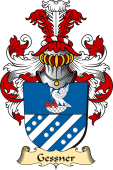 v.23 Coat of Family Arms from Germany for Gessner