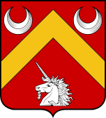 French Family Shield for Pasquier