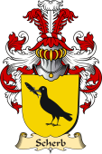v.23 Coat of Family Arms from Germany for Scherb