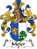 German Wappen Coat of Arms for Meier