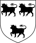 English Family Shield for Hamelyn or Hamelin