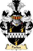 English Coat of Arms (v.23) for the family Parkes I