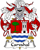 Portuguese Coat of Arms for Carvahal