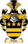 English Coat of Arms (v.23) for the family Freke