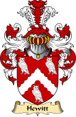 English Coat of Arms (v.23) for the family Hewitt