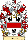 English or Welsh Family Coat of Arms (v.23) for Leeds (Middlesex, Yorkshire, Berkshire)