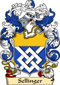 English or Welsh Family Coat of Arms (v.23) for Sellinger (Ref Berry)