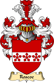 English Coat of Arms (v.23) for the family Roscoe
