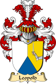 v.23 Coat of Family Arms from Germany for Leopold