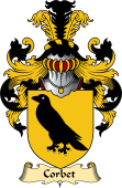 English Coat of Arms (v.23) for the family Corbet