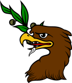 Eagle Head Holding Olive Branch
