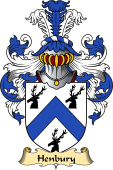 Welsh Family Coat of Arms (v.23) for Henbury (of Denbighshire)