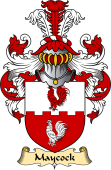 English Coat of Arms (v.23) for the family Maycock