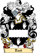 English or Welsh Family Coat of Arms (v.23) for Batt (Lord Mayor of London, 1240)