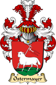 v.23 Coat of Family Arms from Germany for Ostermayer