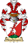 v.23 Coat of Family Arms from Germany for Hirschmann
