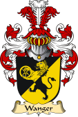 v.23 Coat of Family Arms from Germany for Wanger
