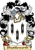 English or Welsh Family Coat of Arms (v.23) for Shuttleworth