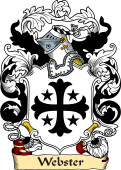 English or Welsh Family Coat of Arms (v.23) for Webster