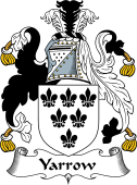 English Coat of Arms for the family Yarrow