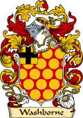 English or Welsh Family Coat of Arms (v.23) for Washborne (or Washburne)