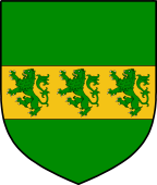 English Family Shield for Wheeler or Wheler