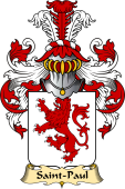 French Family Coat of Arms (v.23) for Saint-Paul
