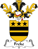 Coat of Arms from Scotland for Freke
