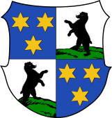 German Family Shield for Senger (Singer)