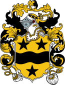 English or Welsh Coat of Arms for Blackburn (or Blackborne-Lancashire)
