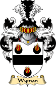 English Coat of Arms (v.23) for the family Wyman