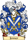 English or Welsh Family Coat of Arms (v.23) for Jenner (London 1684)