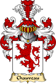 French Family Coat of Arms (v.23) for Chauveau